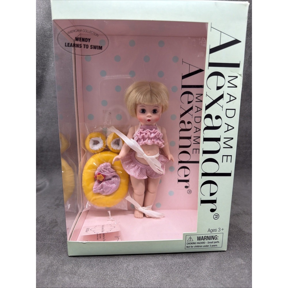 Madame Alexander Wendy Learns to Swim 46585 FOR PARTS OR REPAIR